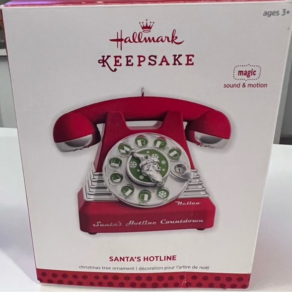 2013 Hallmark SANTA'S HOTLINE Count Down Before Christmas Ornament - Picture 6 of 7